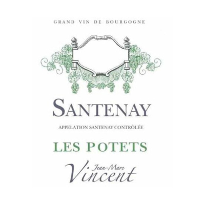 Jean Marc Vincent Santenay Potets 2022 (6x75cl)