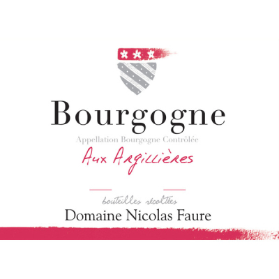 Nicolas Faure Bourgogne Aux Argillieres 2020 (1x75cl)