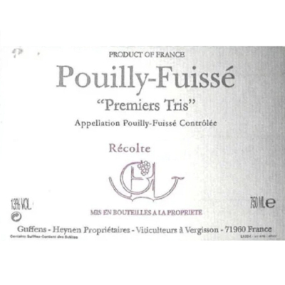Guffens Heynen Pouilly Fuisse Premiers Tri 1999 (1x75cl)