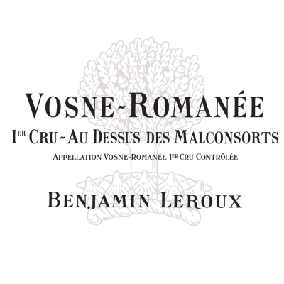 Benjamin Leroux Vosne Romanee 1er Cru Au Dessus des Malconsorts 2016 (1x150cl)