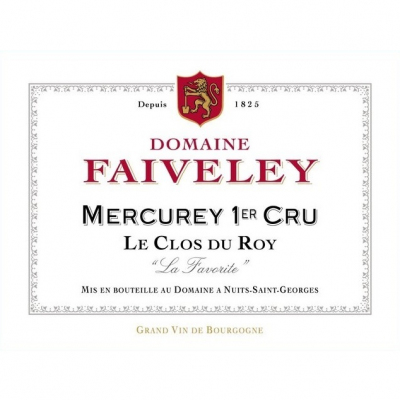 Faiveley Mercurey 1er Cru Clos du Roy La Favorite 2019 (6x75cl)