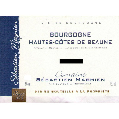 Sebastien Magnien Bourgogne Hautes Cotes de Beaune Blanc 2022 (6x75cl)