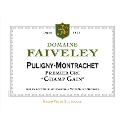 Domaine Faiveley Puligny-Montrachet 1er Cru Champ Gain 2023 (6x75cl)