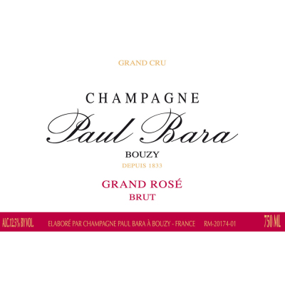Paul Bara Grand Rose Grand Cru Bouzy NV (12x37.5cl)