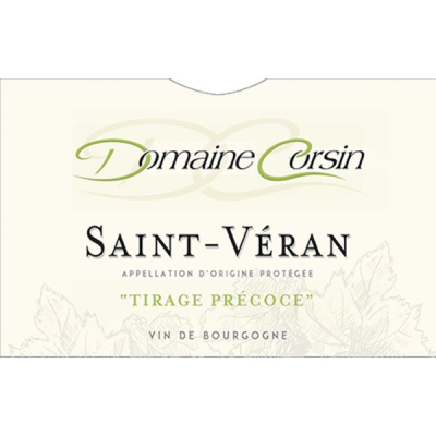 Corsin Saint Veran Tirage Precoce 2022 (12x75cl)