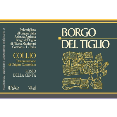 Borgo Tiglio Rosso Centa 2018 (6x75cl)