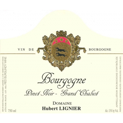 Hubert Lignier Bourgogne Grand Chaliot 2021 (6x75cl)