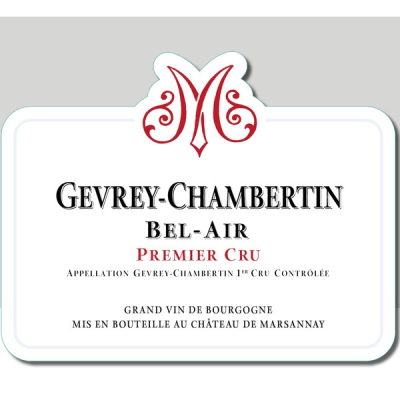 Chateau de Marsannay Gevrey-Chambertin 1er Cru Bel Air 2022 (6x75cl)
