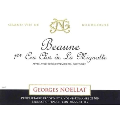 Georges Noellat (Maxime Cheurlin) Beaune 1er Cru Mignotte 2022 (6x75cl)