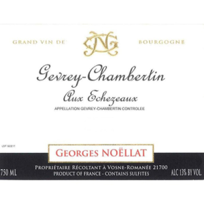 Georges Noellat (Maxime Cheurlin) Gevrey-Chambertin Echezeaux 2020 (6x75cl)