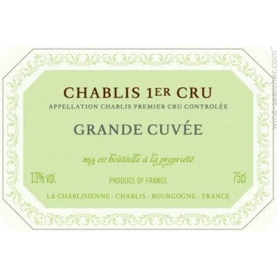 Chablisienne Grande Cuvee Chablis 2018 (6x75cl)
