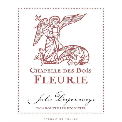 Jules Desjourneys Fleurie Chapelle Bois 2020 (6x75cl)