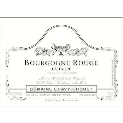Chavy Chouet Bourgogne Taupe Rouge 2020 (6x150cl)