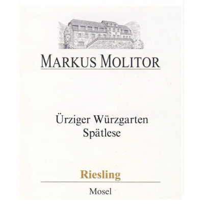 Markus Molitor Urziger Wurzgarten Riesling Spatlese (White Capsule) 2016 (6x75cl)