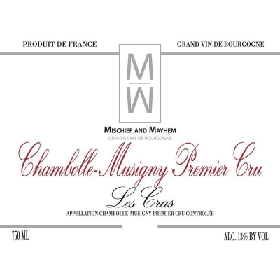 Mischief Mayhem Chambolle Musigny Cras 2015 (6x75cl)