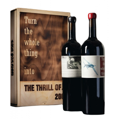 Sine Qua Non Syrah Thrill Stamp Collecting Grenache Turn Whole Thing Upside Down Collector Case 2009 (2x150cl)