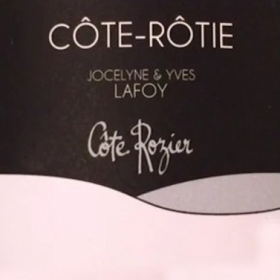 Lafoy Cote Rotie Rozier 2018 (6x75cl)