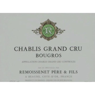 Remoissenet Chablis Grand Cru Bougros 2019 (3x75cl)