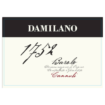 Damilano 1752 Barolo Cannubi Riserva 2008 (6x75cl)