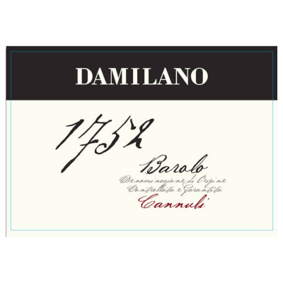 Damilano 1752 Barolo Cannubi Riserva 2015 (3x75cl)