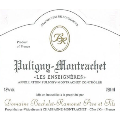Bachelet Ramonet Puligny Montrachet Les Enseigneres 2022 (12x75cl)