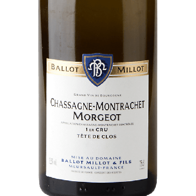 Ballot Millot Chassagne-Montrachet 1er Cru Morgeot Tete de Clos 2017 (6x75cl)