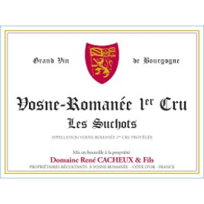 Rene Cacheux Vosne-Romanee 1er Cru Les Suchots 2022 (6x75cl)