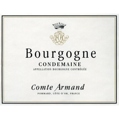 Comte Armand Bourgogne Blanc Condemaine 2020 (6x75cl)