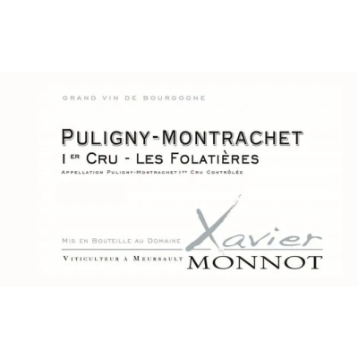 Xavier Monnot Puligny-Montrachet 1er Cru Les Folatieres 2021 (6x75cl)