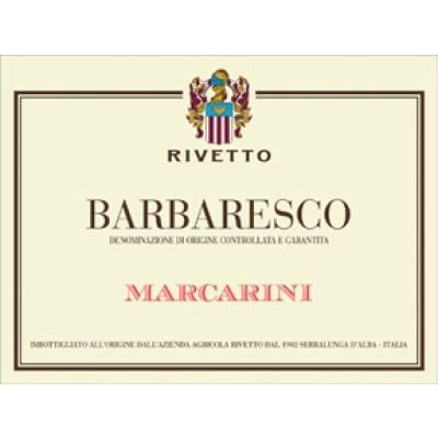 Rivetto Barbaresco Marcarini 2019 (6x75cl)