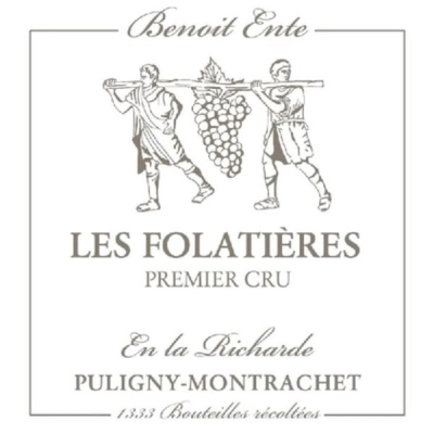 Benoit Ente Puligny-Montrachet 1er Cru Folatieres Richarde Blanc 2022 (6x75cl)