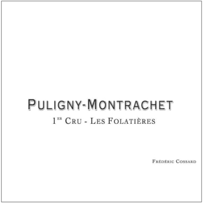 Frederic Cossard Puligny Montrachet 1er Cru Les Folatieres 2022 (6x75cl)