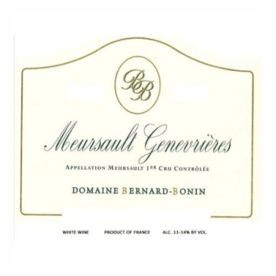 Bernard Bonin Meursault 1er Cru Les Genevrieres 2016 (6x75cl)