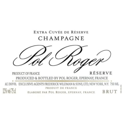 Pol Roger Brut Reserve NV (1x900cl)