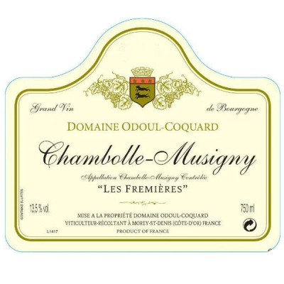 Odoul Coquard Chambolle-Musigny Les Fremieres 2022 (6x75cl)
