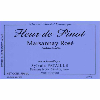 Sylvain Pataille Marsannay Fleur Pinot Rose 2022 (6x75cl)