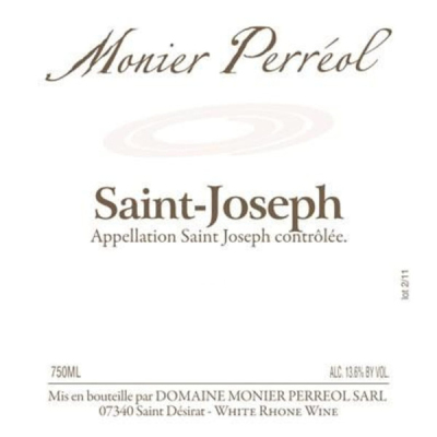 Monier Perreol Saint Joseph Blanc 2021 (6x75cl)