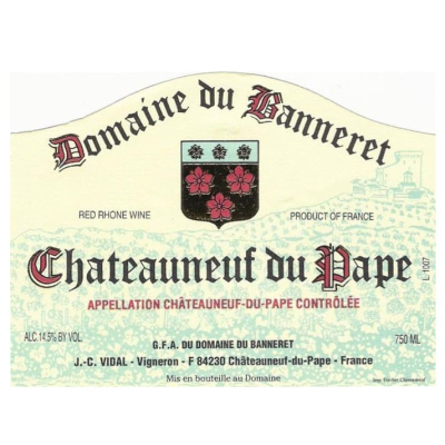 Banneret Chateauneuf-du-Pape 2020 (6x75cl)