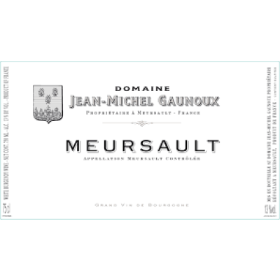 Jean Michel Gaunoux Meursault 2022 (6x75cl)