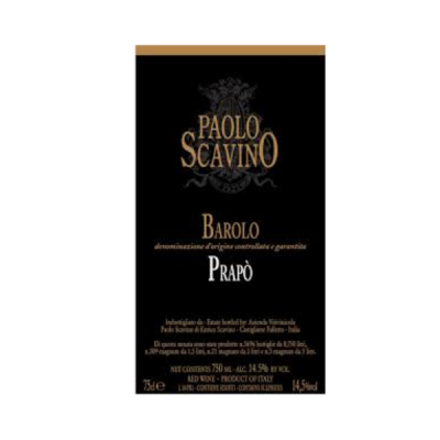 Paolo Scavino Barolo Prapo 2017 (6x75cl)