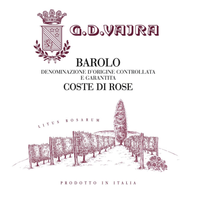 GD Vajra Barolo Coste Di Rose 2019 (6x75cl)