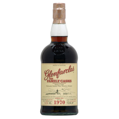 Glenfarclas Highland Single Malt The Family Casks Sp15 Sherry Hogshead Single Cask 2026 Bottled 2015 1970 (1x70cl)