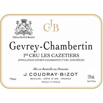 Coudray Bizot Gevrey-Chambertin 1er Cru Cazetiers 2017 (12x75cl)