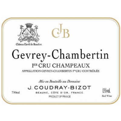 Coudray Bizot Gevrey-Chambertin 1er Cru Champeaux 2017 (12x75cl)