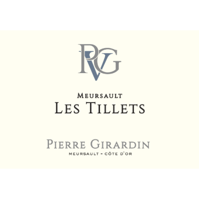 Pierre Girardin Meursault Les Tillets 2022 (6x75cl)