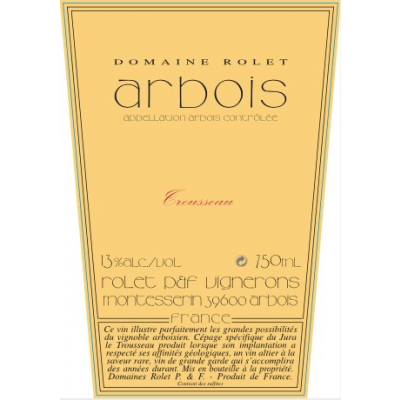 Rolet Arbois Trousseau 2003 (12x75cl)