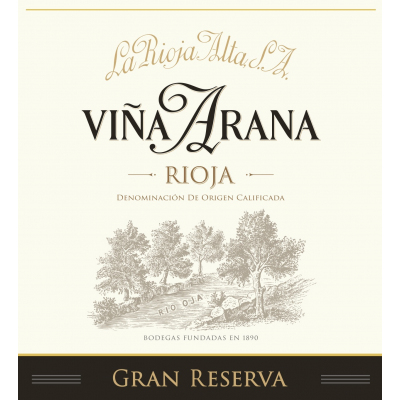 La Rioja Alta Vina Arana Gran Reserva 2012 (6x75cl)