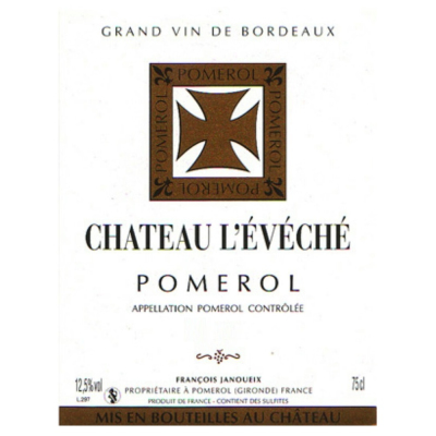 Chateau L'Eveche Pomerol 2014 (12x75cl)