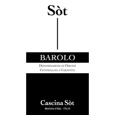 Cascina Sot Barolo 2016 (6x75cl)
