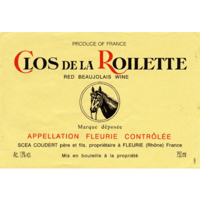 Clos de la Roilette Fleurie 2018 (12x75cl)